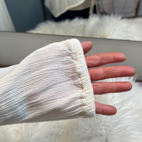 🔥2/$10 |•BILLABONG•| Crochet Trim Peasant Style Top Drawstring Bottom Size Med - Picture 6 of 11